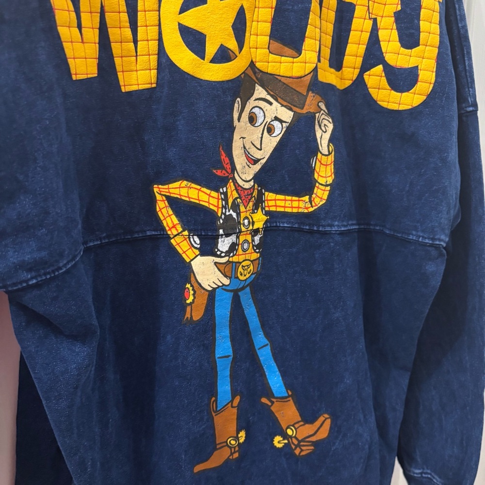 Disney Parks Toy Story Woody Sheriff Spirit Jersey - Size XS - Picture 5 of 7